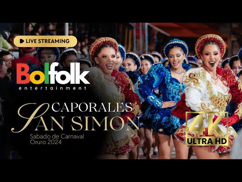 Carnaval de Oruro 2024 –  Fraternidad Caporales San Simon
