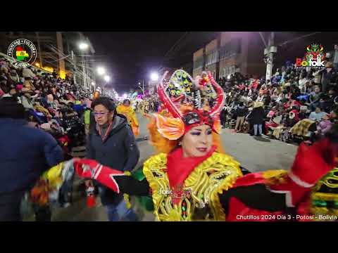 Diablada BAMIN – Día 3 – Parte 84 Chutillos 2024 Potosí Bolivia