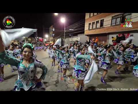 Diablada Artística Cultural Santa María – Día 3 – Parte 80 Chutillos 2024 Potosí Bolivia