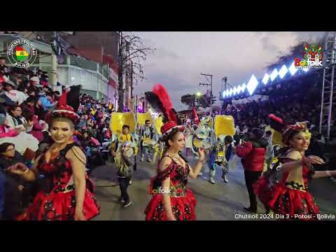Morenada Central Potosí  – Día 3 – Parte 76 Chutillos 2024 Potosí Bolivia