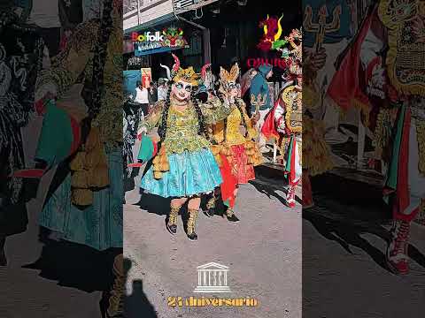 El Carnaval de Oruro celebra su 24 Aniversario de la declaración como Obra Maestra por la UNESCO