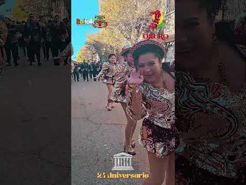 El Carnaval de Oruro celebra su 24 Aniversario de la declaración como Obra Maestra por la UNESCO