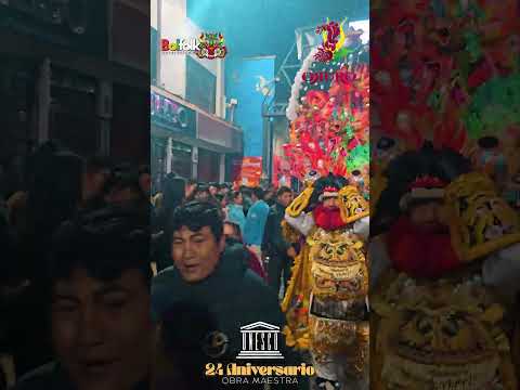 El Carnaval de Oruro celebra su 24 Aniversario de la declaración como Obra Maestra por la UNESCO