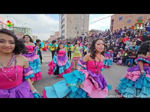 Negritos Franciscano – Día 3 – Parte 70 Chutillos 2024, Potosí Bolivia