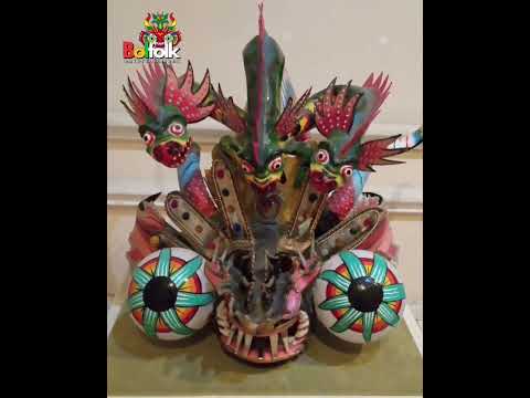 PANFILO FLORES, EL DISEÑADOR DE LA MÁSCARA DE LA DIABLADA DE OJOS SALTONES