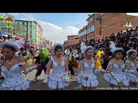 Morenada – Día 3 – Parte 69 Chutillos 2024, Potosí Bolivia