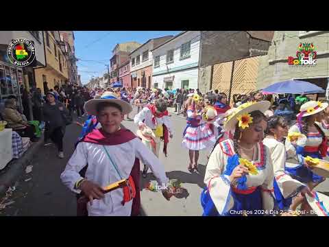 Tupiceñas Col. Santa Rosa –  Día 2 – Parte 29 Chutillos 2024, Potosí Bolivia